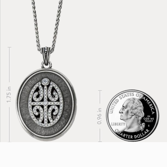 🎊SOLD🎊Brighton Illumina Majestic Reversible Locket Necklace BRAND NEW WITH TA… - Picture 4 of 13
